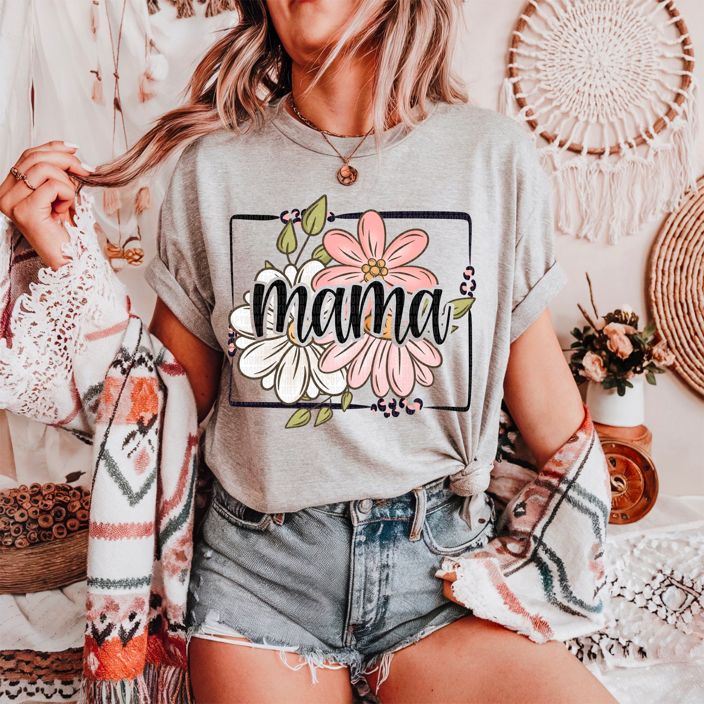 Spring Floral Names- DTF Transfer