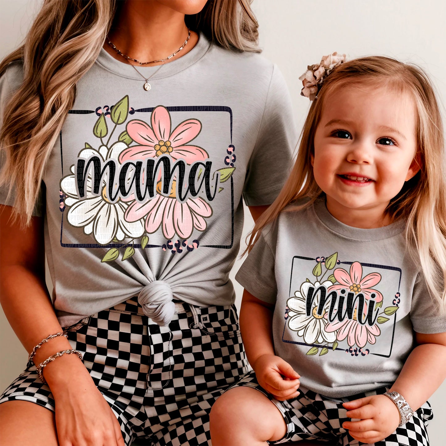 Spring Floral Names- DTF Transfer