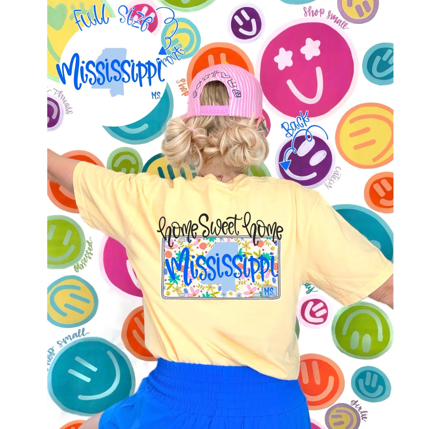 Home Sweet Home Mississippi SET-DTF Transfer