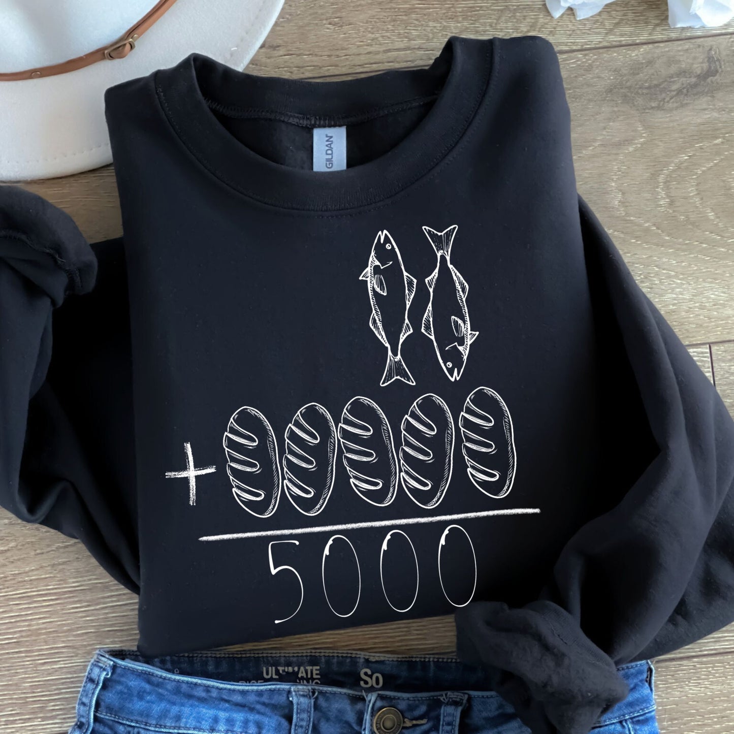 Jesus feeds the 5000-DTF Transfer