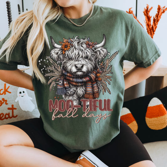 Moo-tiful Fall Days-DTF Transfer