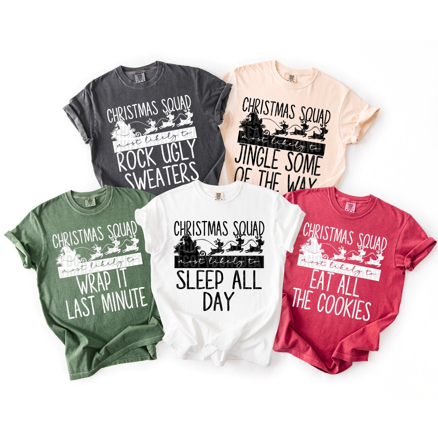 Christmas Squad Most Likely To...- DTF Transfer