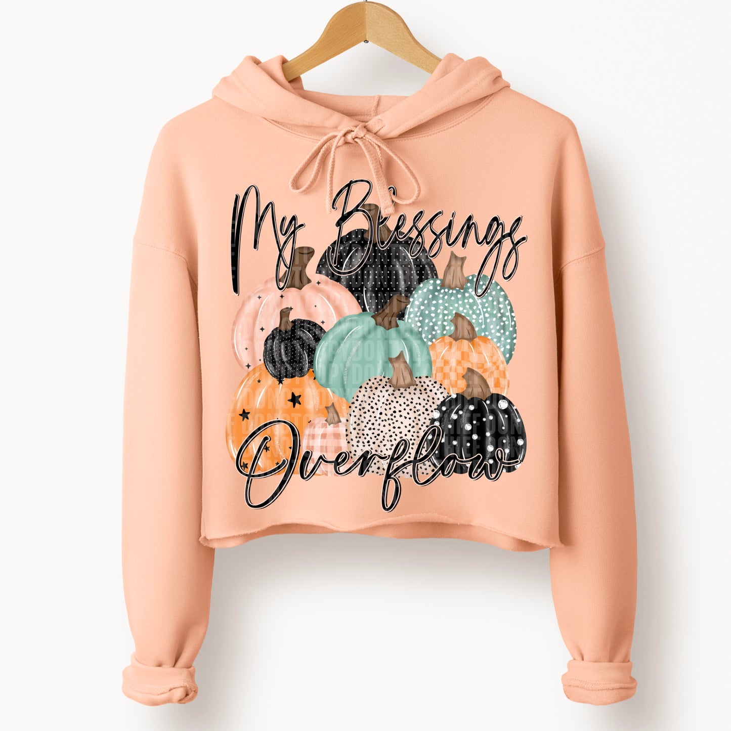 My blessings overflow- DTF Transfer