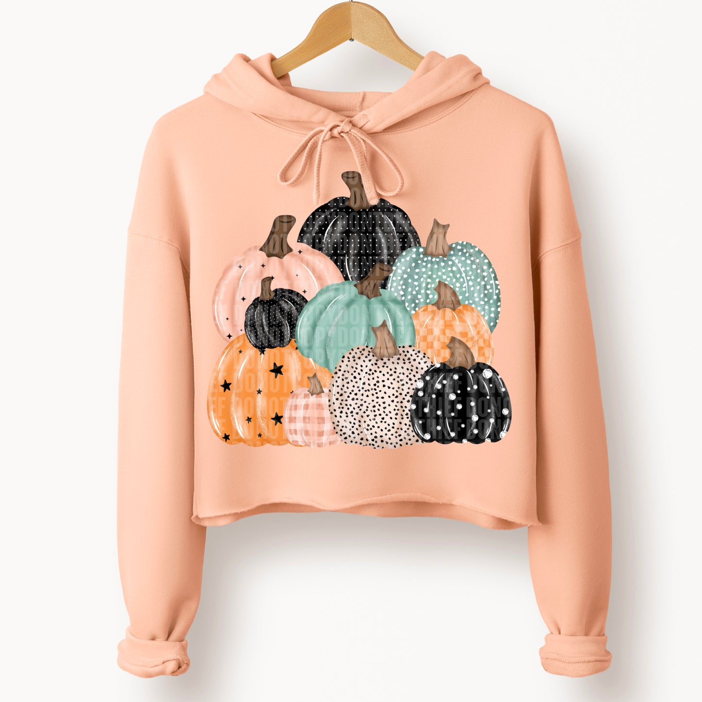 Pumpkins Pile DTF Transfer