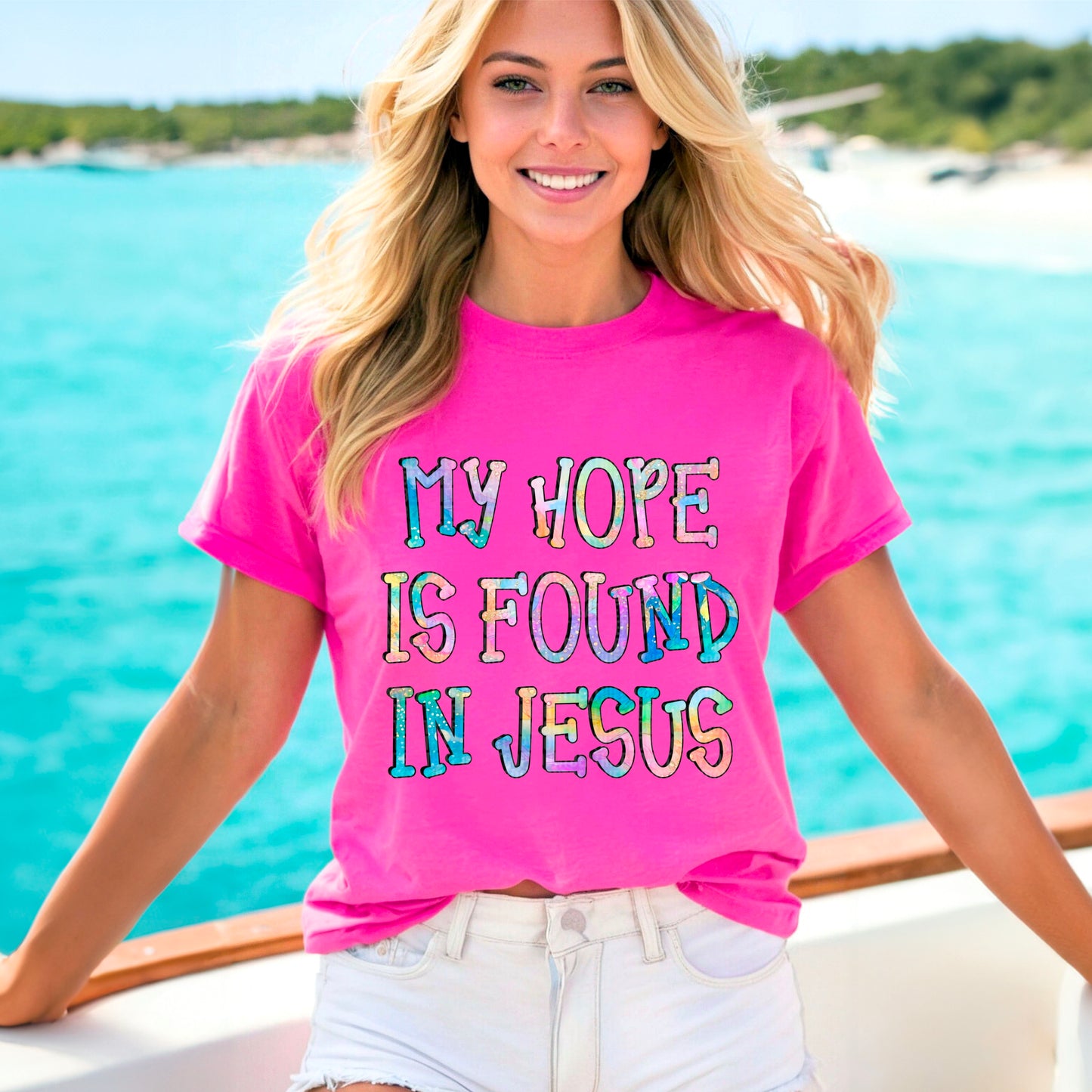 My hope is found in Jesus- DTF Transfer