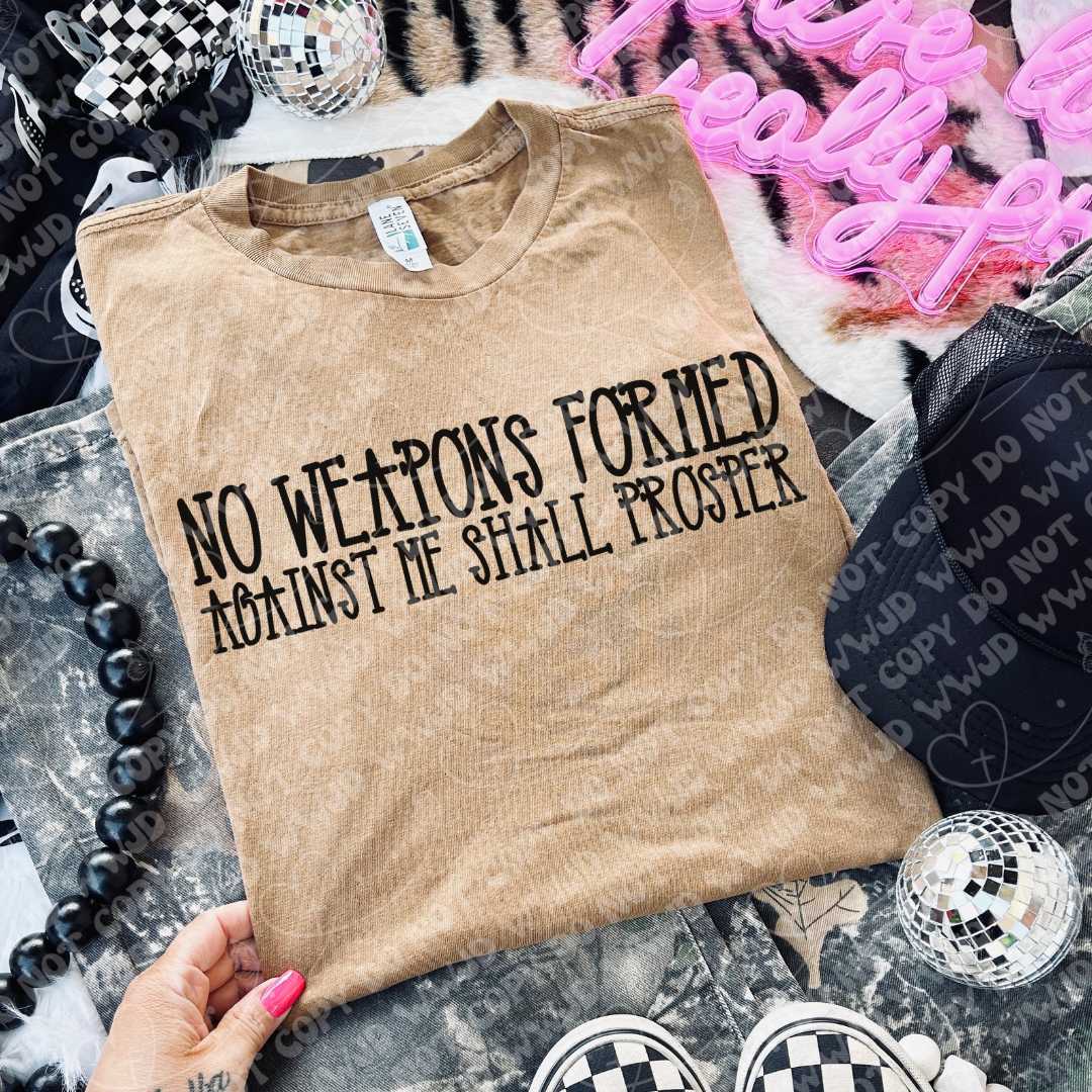 No weapons formed against me shall prosper-DTF Transfer