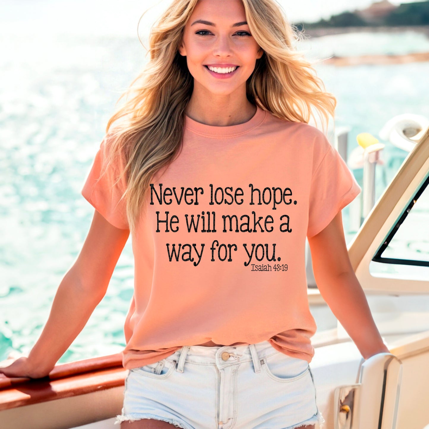 Never lose hope.  He will make a way for you Isaiah 43:19- DTF Transfer