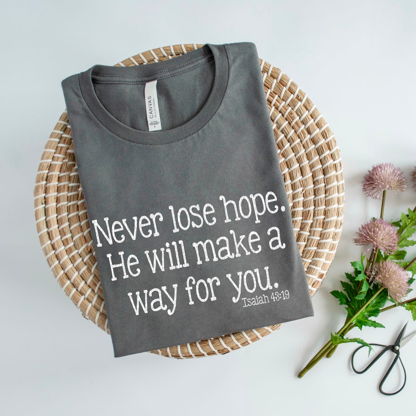 Never lose hope.  He will make a way for you Isaiah 43:19- DTF Transfer