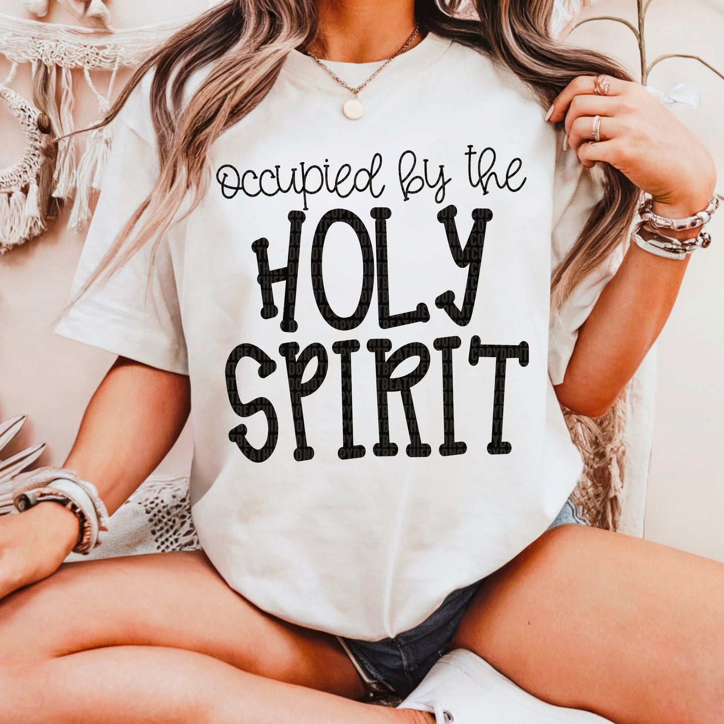 Occupied by the Holy Spirit- DTF Transfer