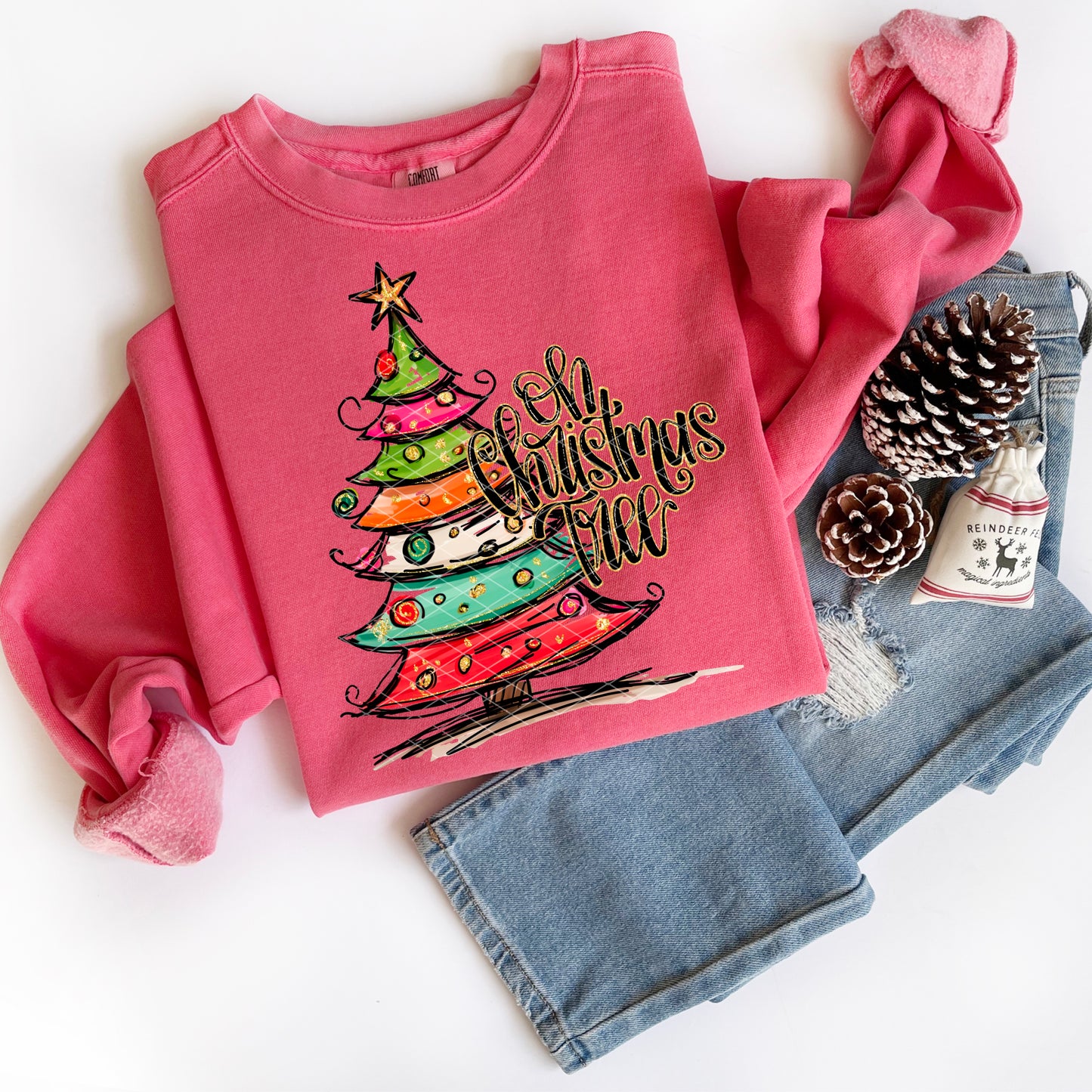 Oh Christmas Tree- DTF Transfer