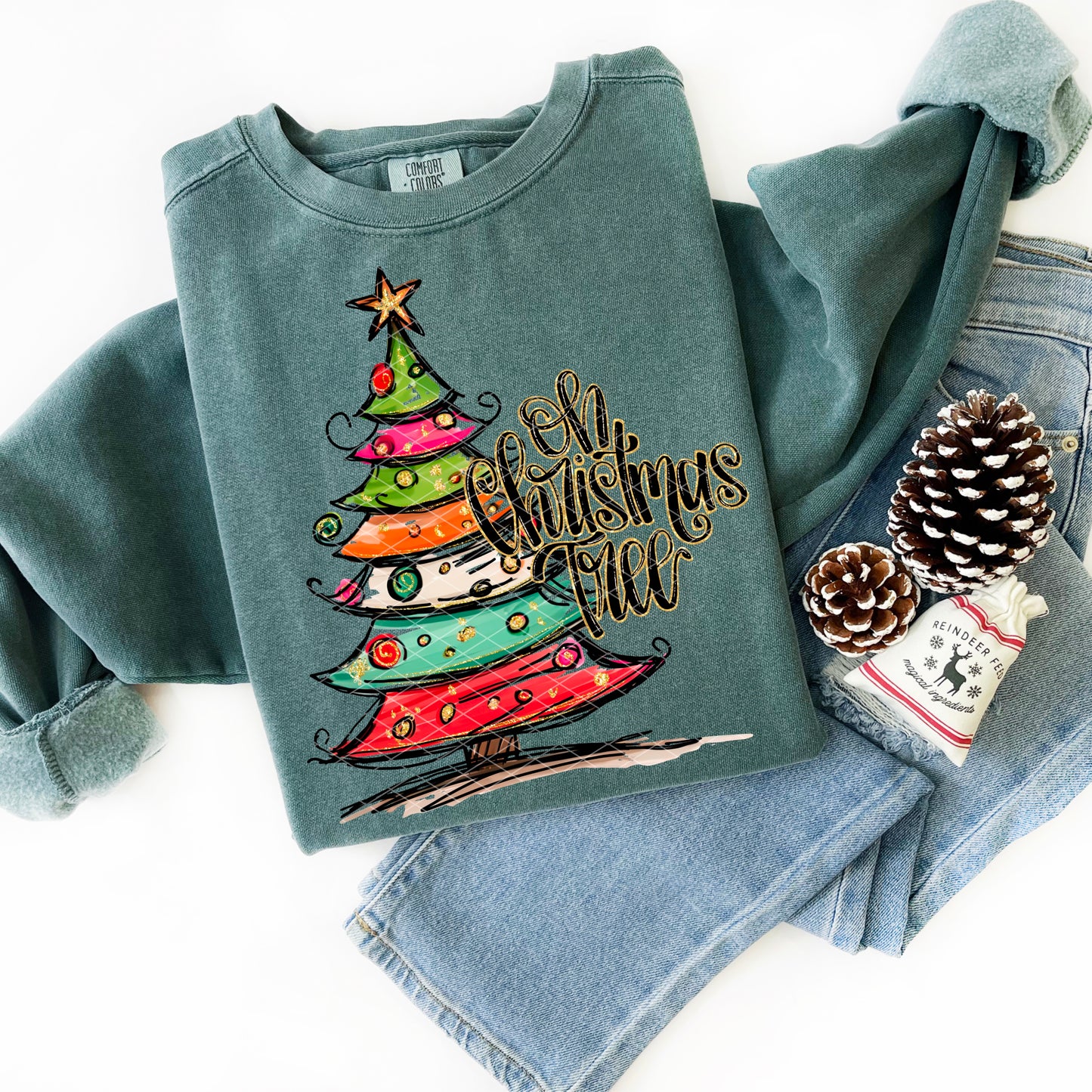 Oh Christmas Tree- DTF Transfer