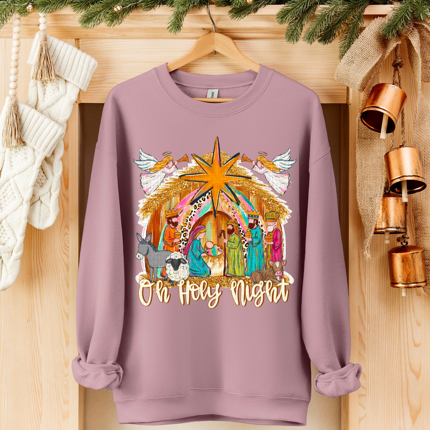 Oh Holy Night- DTF Transfer