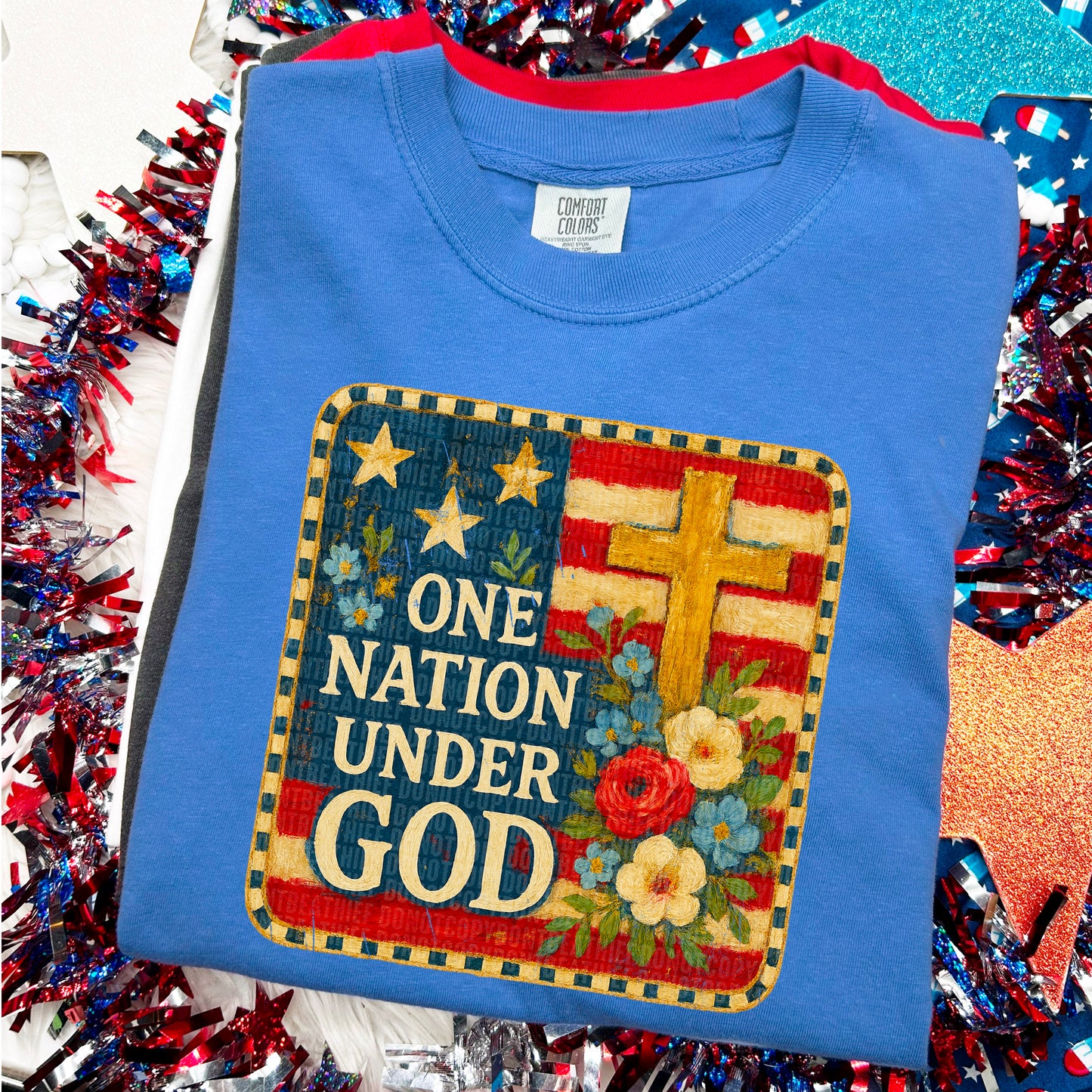 One Nation Under God-DTF Transfer