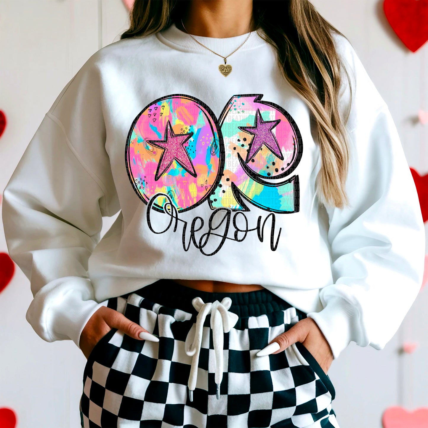 Neon Splashes 50 States- DTF Transfer