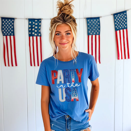 Party in the USA-DTF Transfer