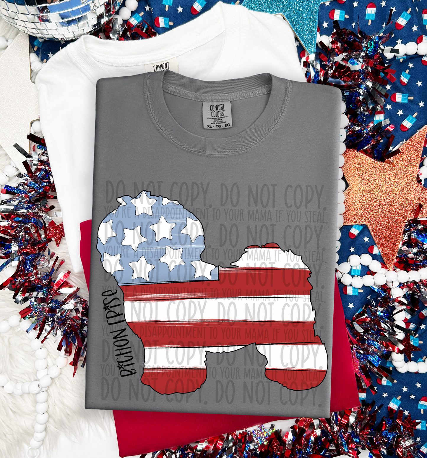 Patriotic Dogs - DTF Transfer