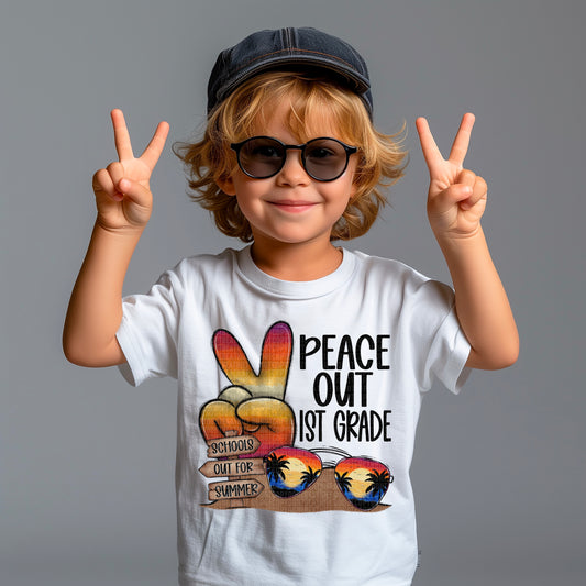 Peace Out-DTF Transfer