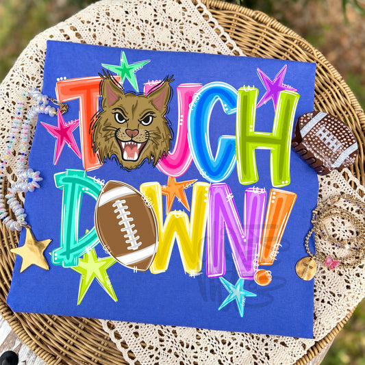 Touchdown Bobcats - DTF Transfer