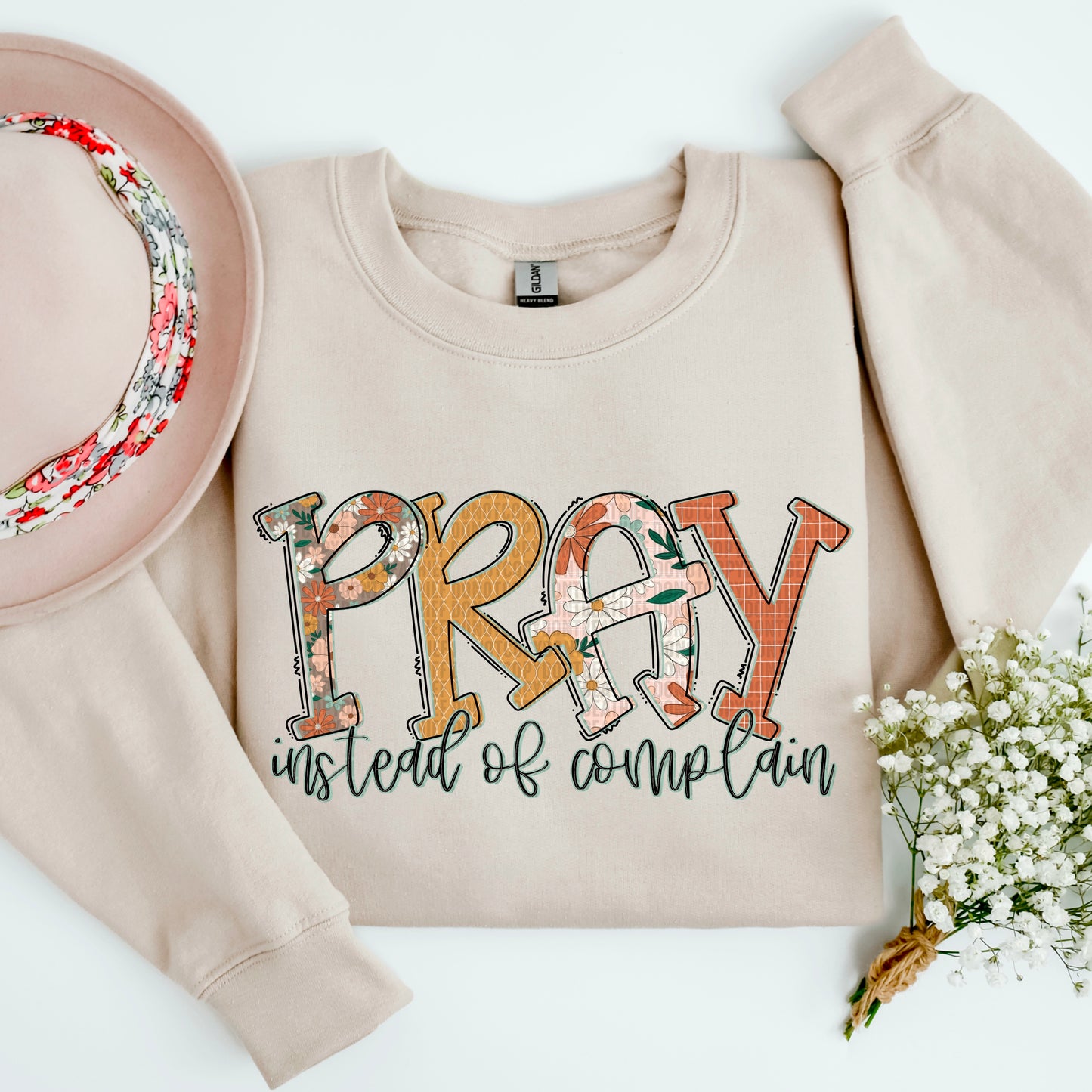 Pray instead of complain- DTF Transfer