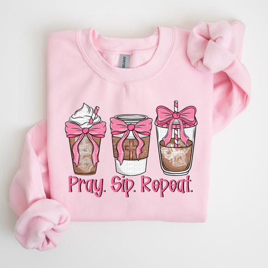Pray.Sip.Repeat- DTF Transfer