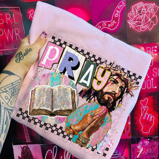 Pray Collage RC - DTF Transfer