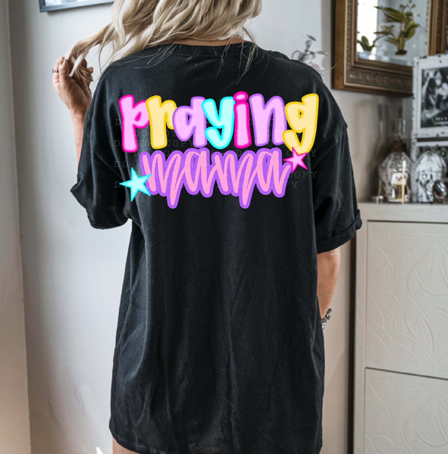 Praying mama-DTF Transfer