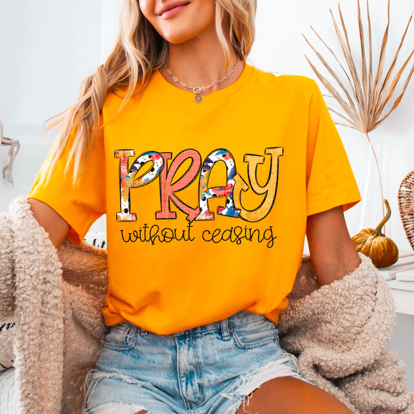 Pay without ceasing- DTF Transfer
