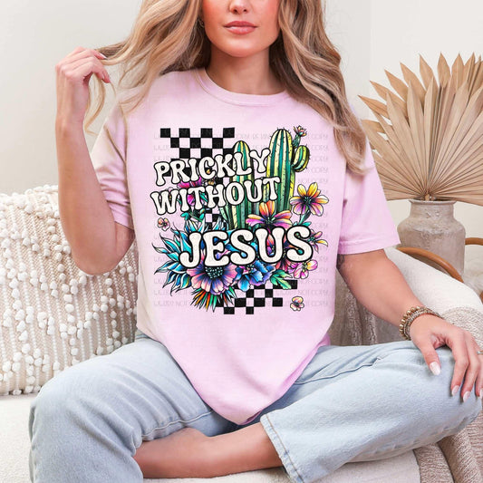 Prickly Without Jesus RC - DTF Transfer