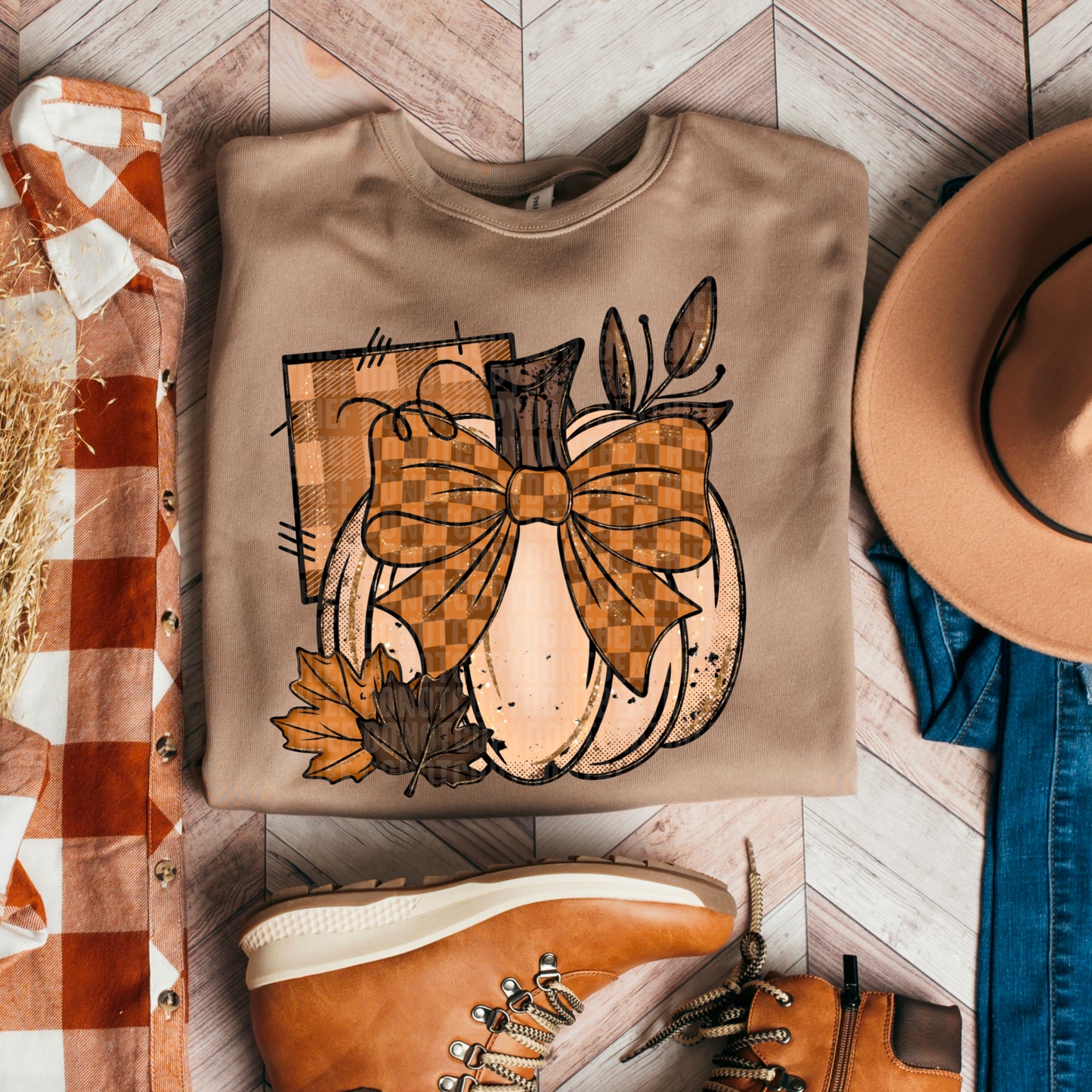 Fall pumpkin-DTF Transfer