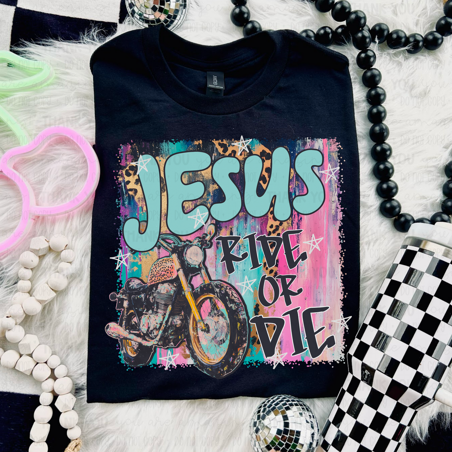 Jesus Ride or Die- DTF Transfer