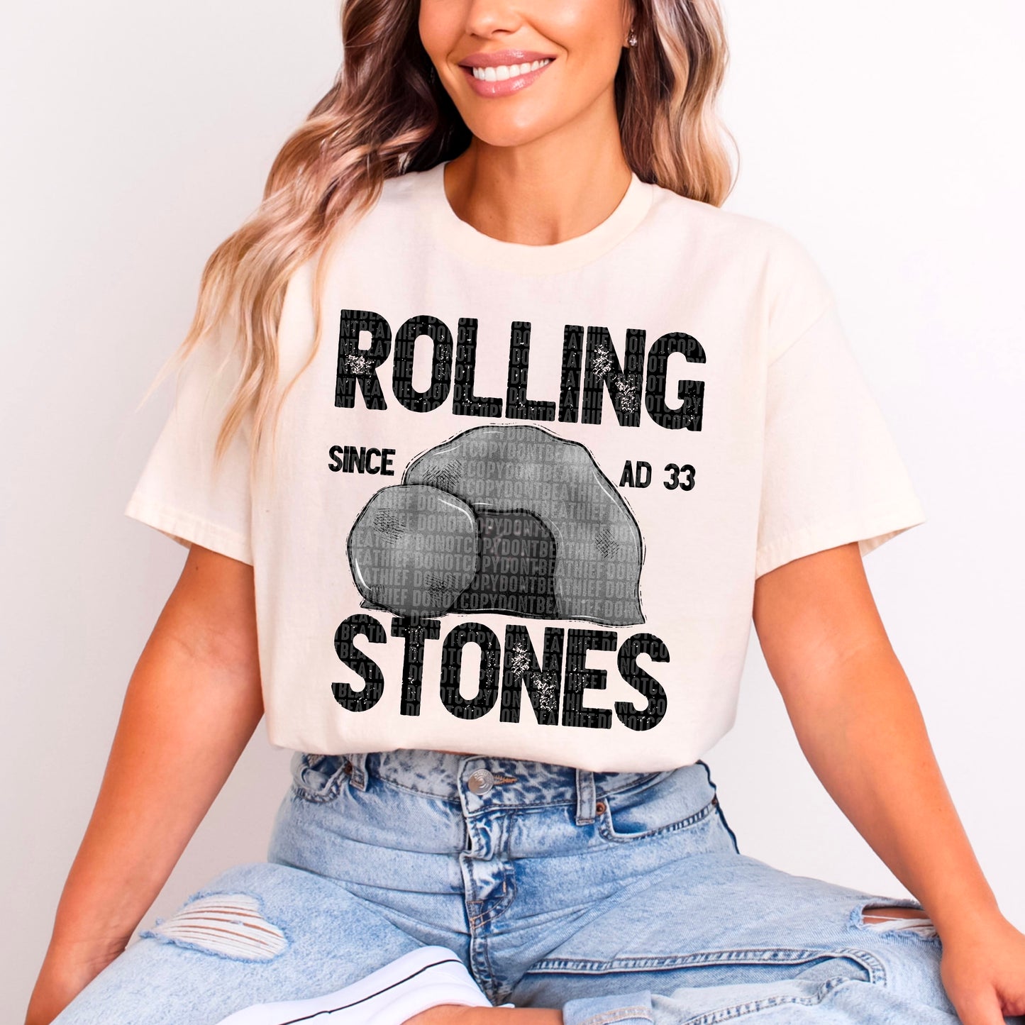 Rolling Stones- DTF Transfer