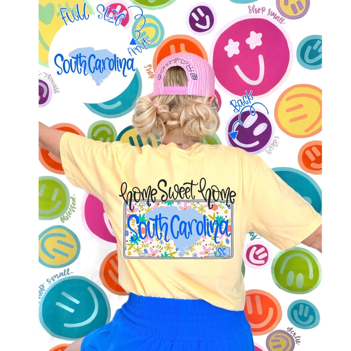 Home Sweet Home South Carolina SET-DTF Transfer
