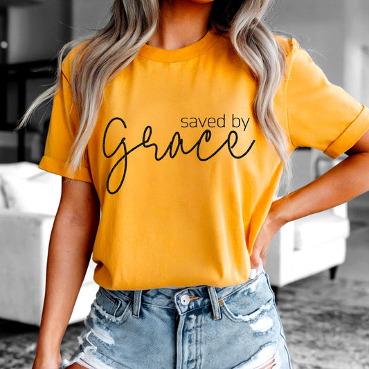 Saved by grace- DTF Transfer