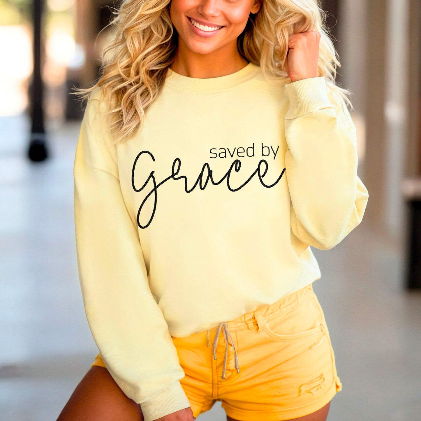 Saved by grace- DTF Transfer