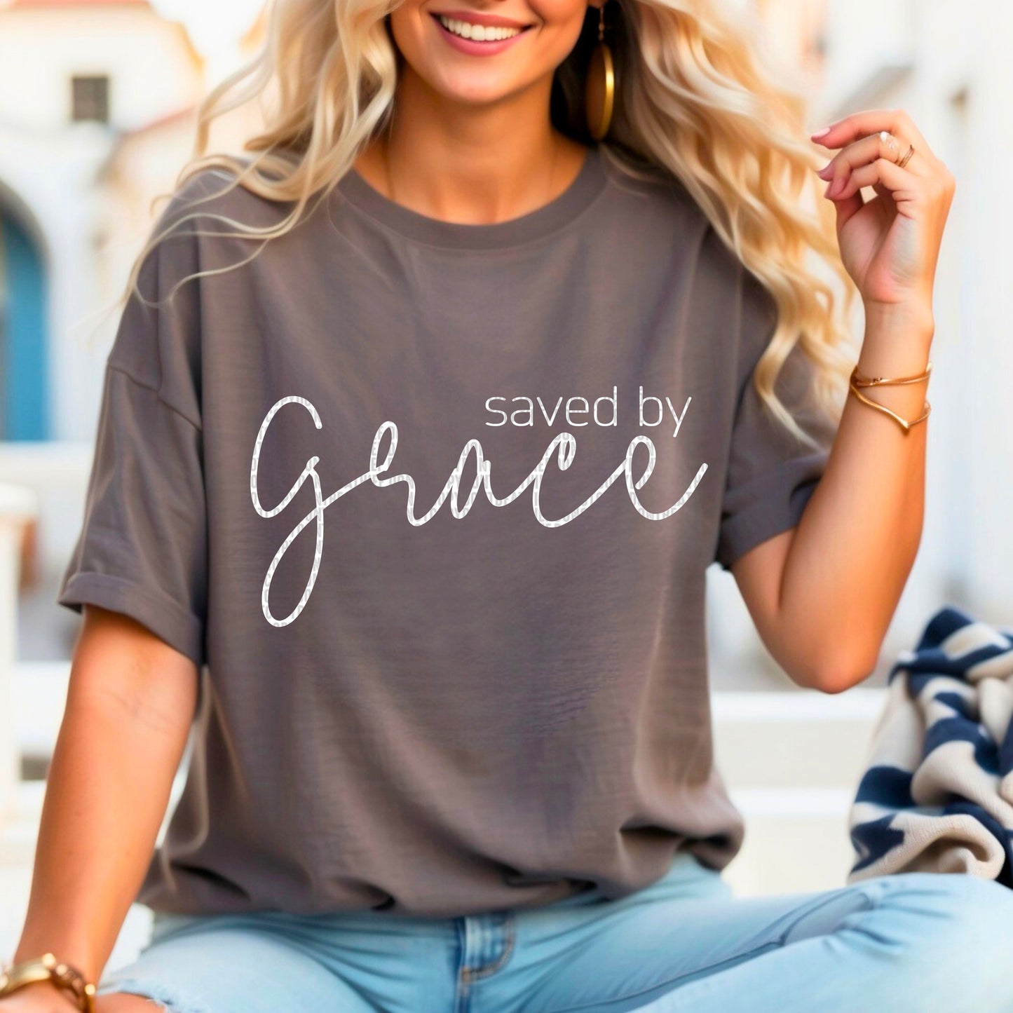 Saved by grace- DTF Transfer