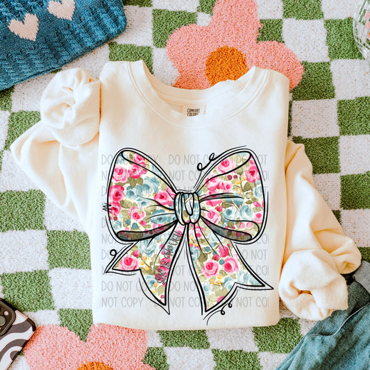 She is Enough Bow - DTF Transfer