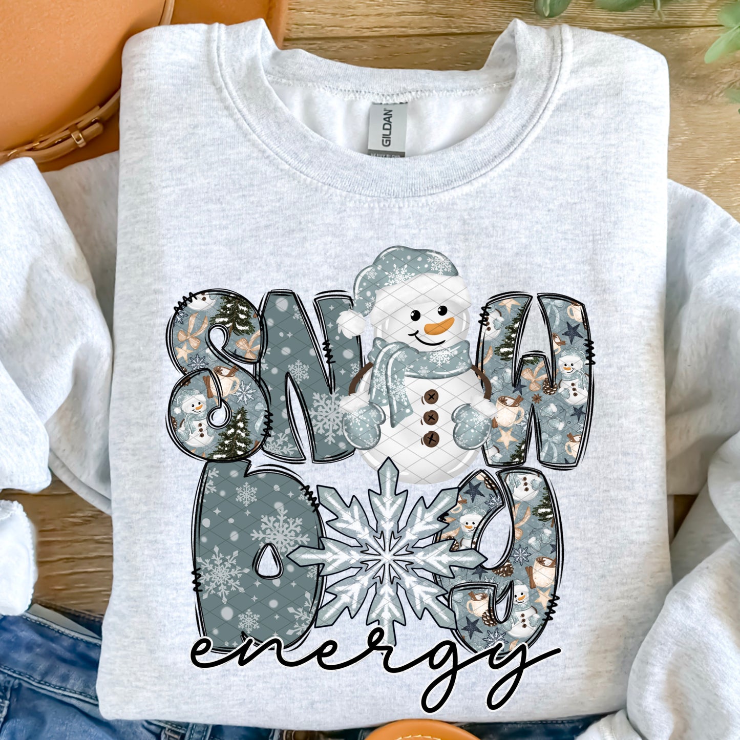 Snow Day Energy- DTF Transfer