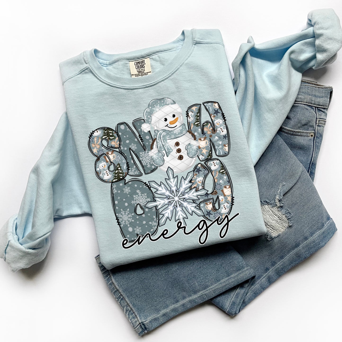 Snow Day Energy- DTF Transfer