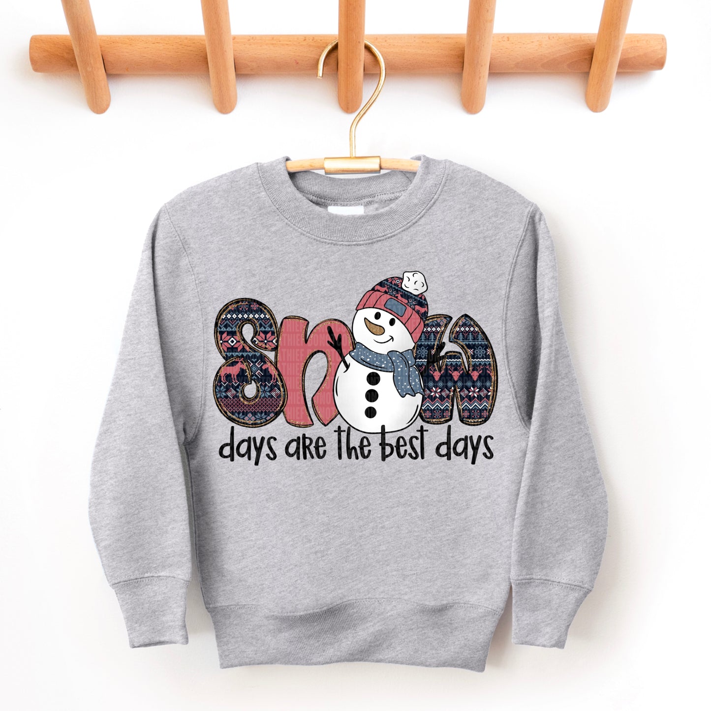 Snow days are the best days- DTF Transfer