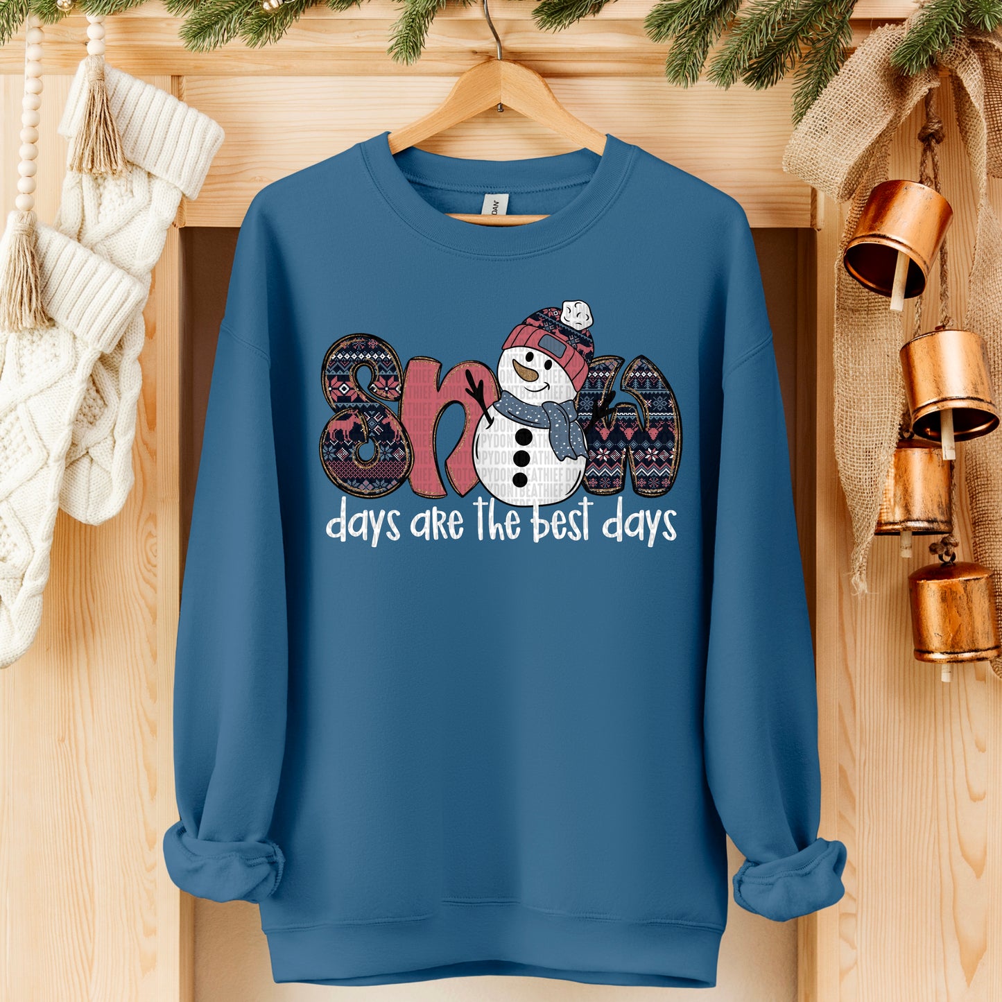 Snow days are the best days- DTF Transfer