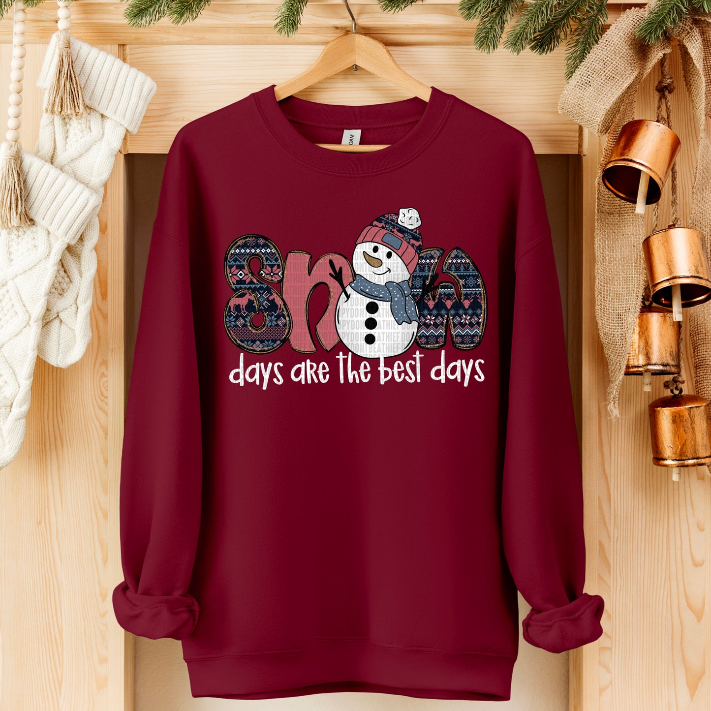 Snow days are the best days- DTF Transfer