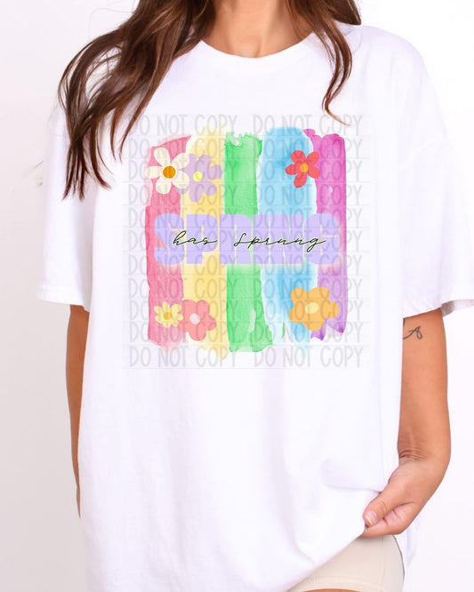 Spring Has Sprung Bloom RC - DTF Transfer
