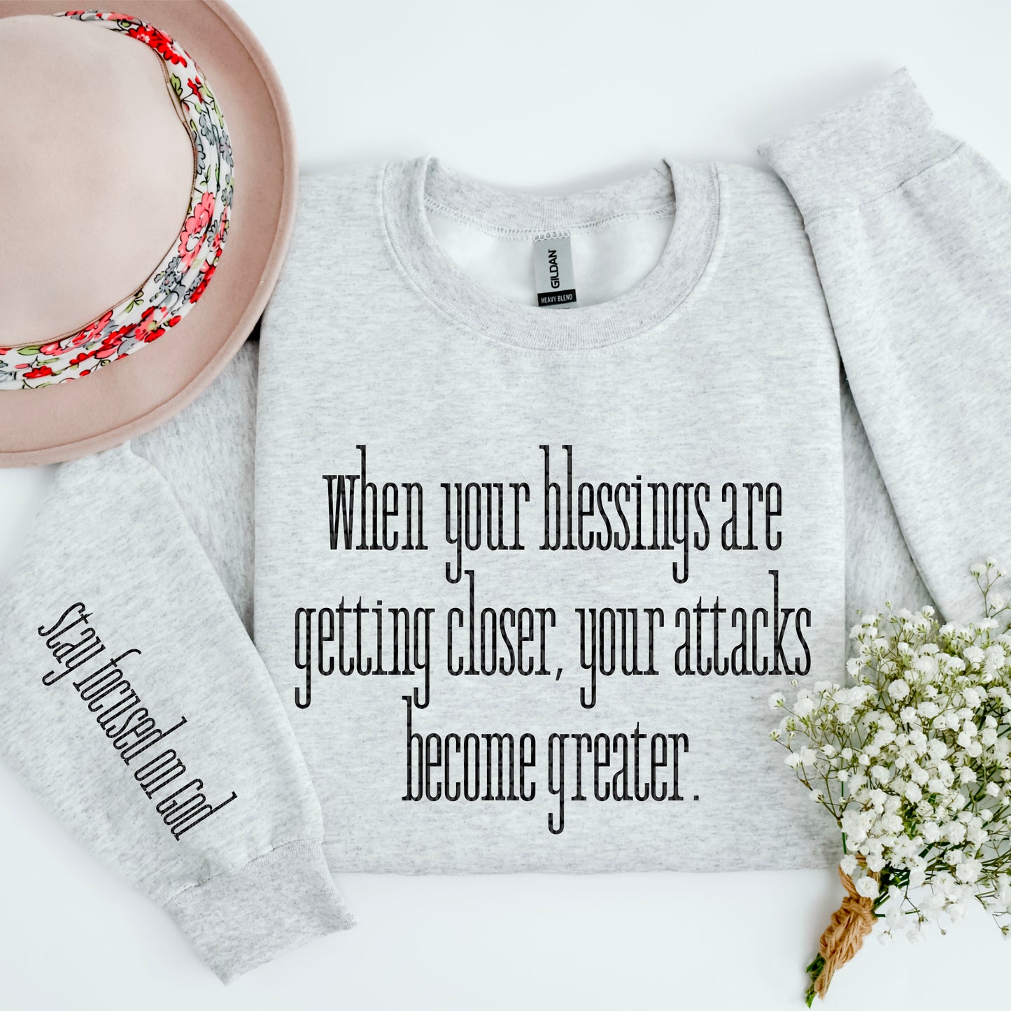 When your blessings are getting closer, your attacks become greater-Stay focused on God-SET-DTF Transfer