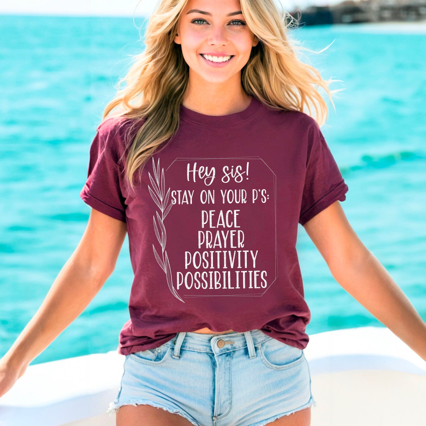 Hey sis! Stay on your P's- DTF Transfer