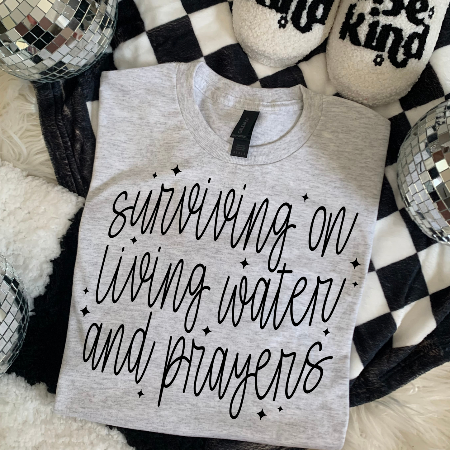 Surviving on living water- DTF Transfer