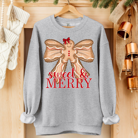 Sweet & Merry Gingerbread- DTF Transfer