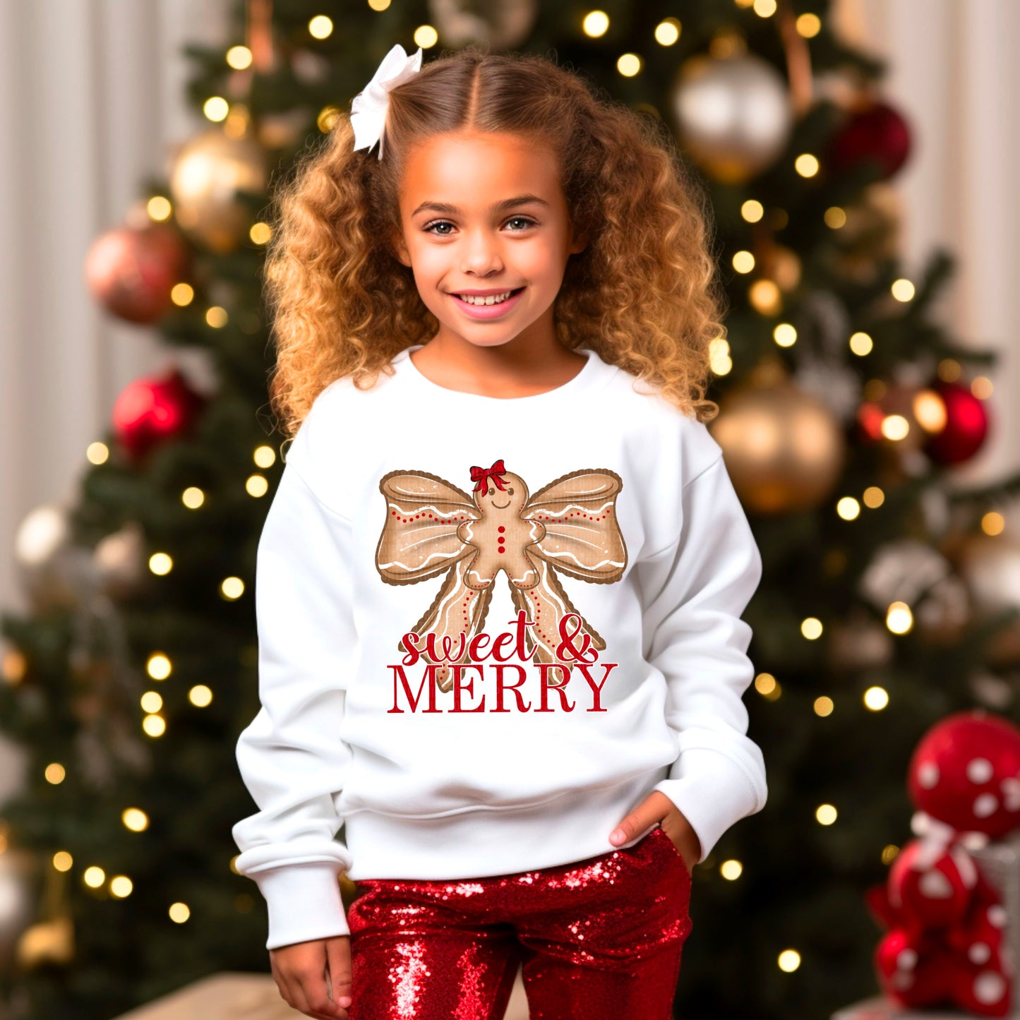 Sweet & Merry Gingerbread- DTF Transfer