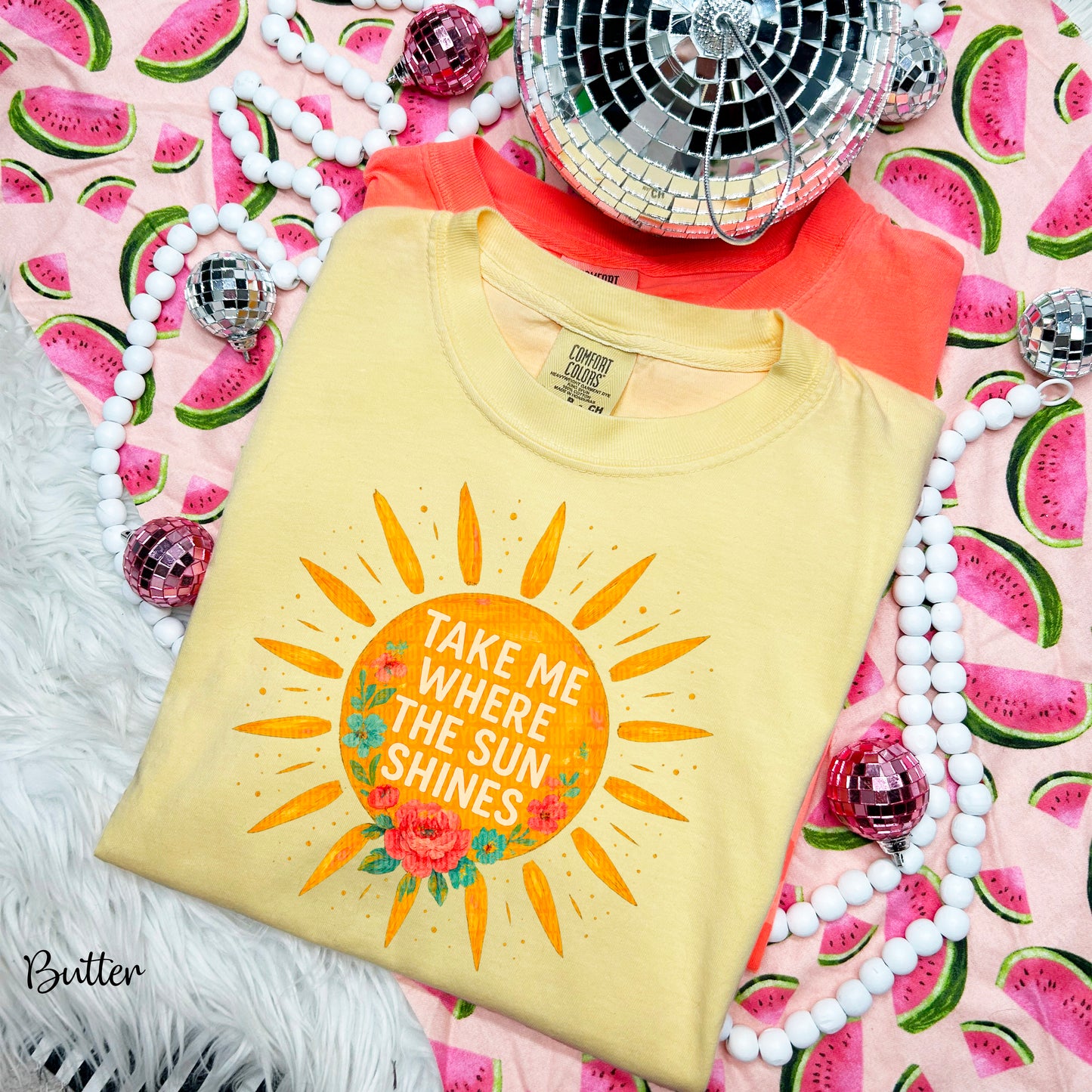 Take me where the sun shines-DTF Transfer