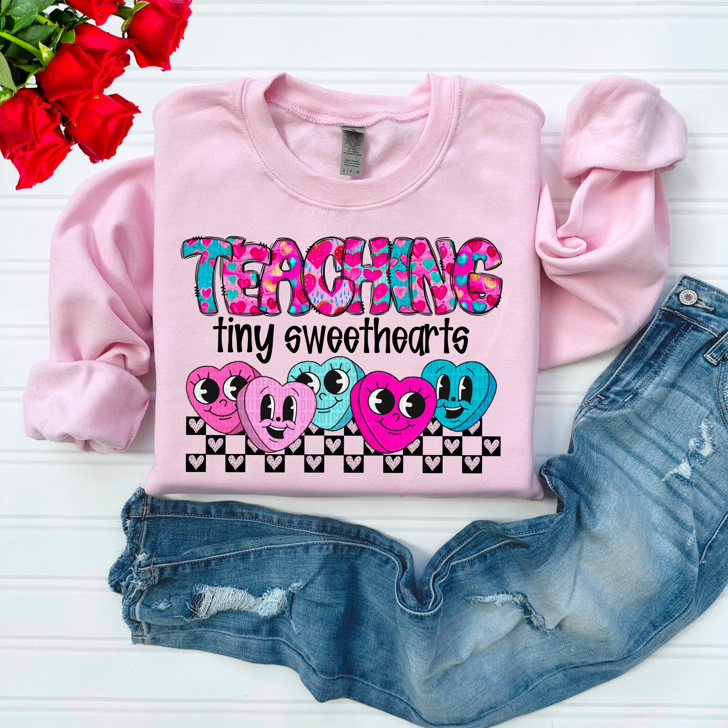 Teaching tiny sweethearts- DTF Transfer