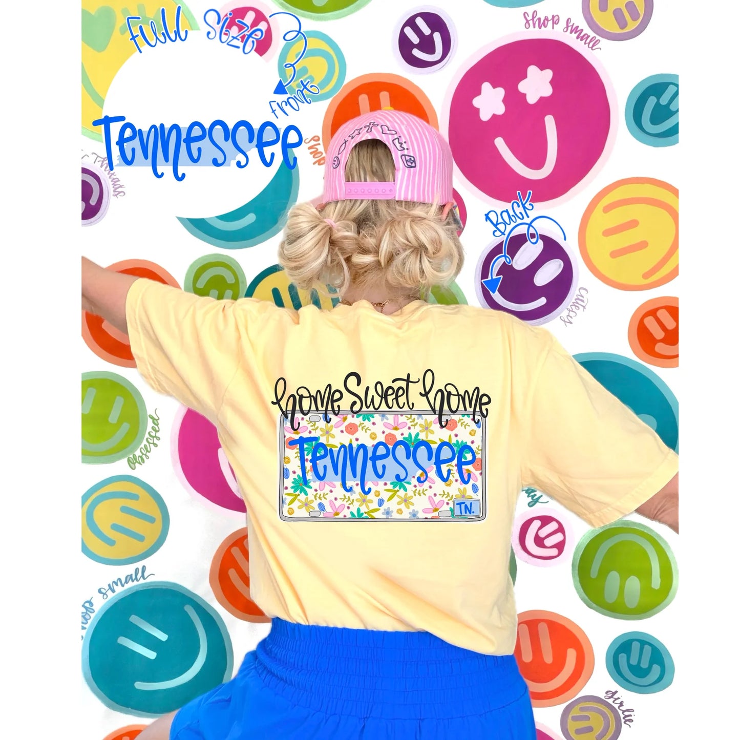 Home Sweet Home Tennessee SET-DTF Transfer